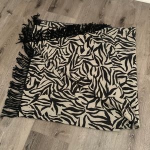 Gently Worn Zebra Print Wrap